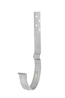 Крюк желоба удлиненный с комплектом крепления, цинк-титан, d-125 мм, Aquasystem