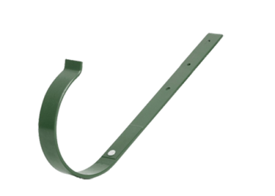Детальное фото держатель желоба прямой, d-125 мм, зеленый, bryza
